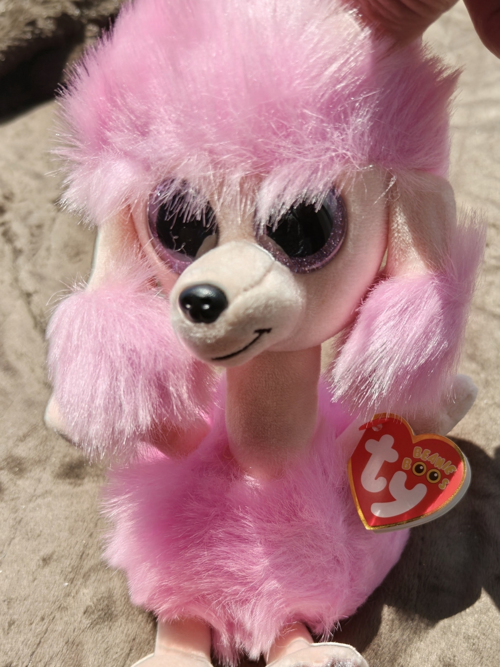 Ty Beanie Boos Camila Pink Poodle Plush